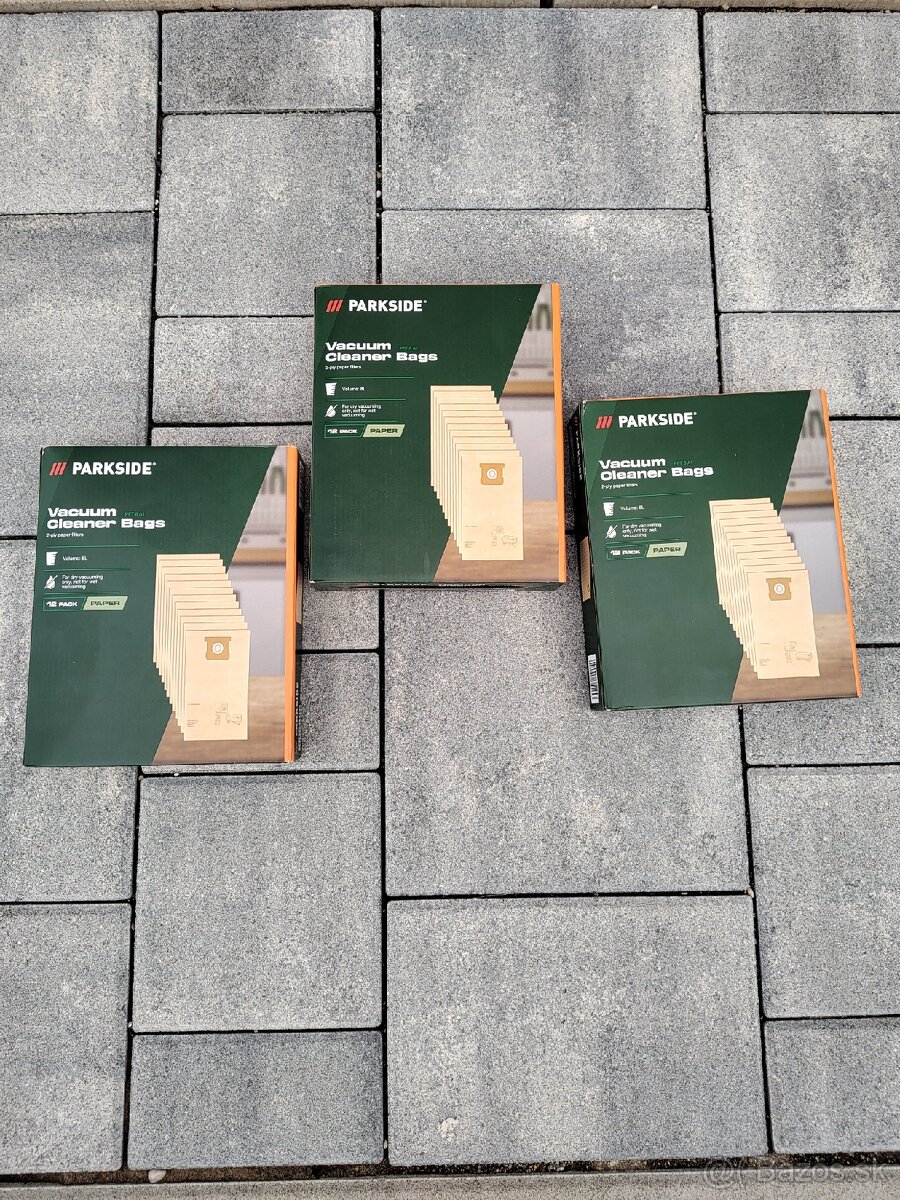 PARKSIDE vrecká do vysávača 3x12ks - 4