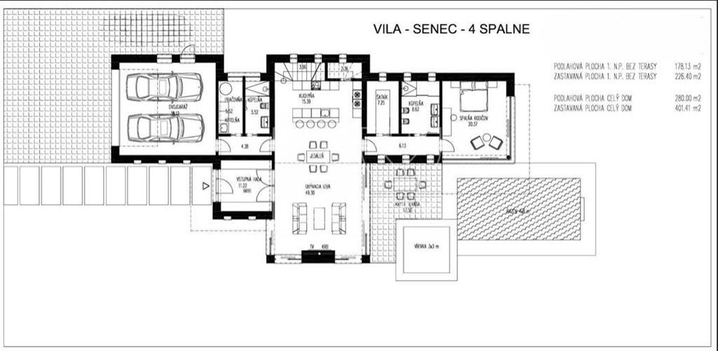Rezervovaný
Dizajnová vila s bazénom ktorá zaujme na... - 4