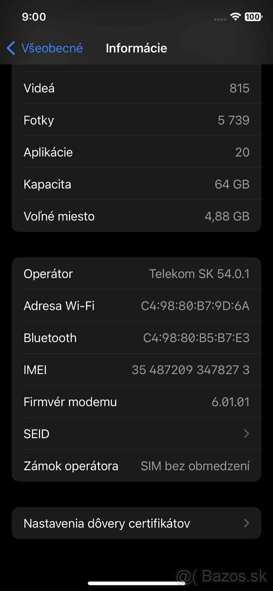 Predam iPhone X 64GB - 4