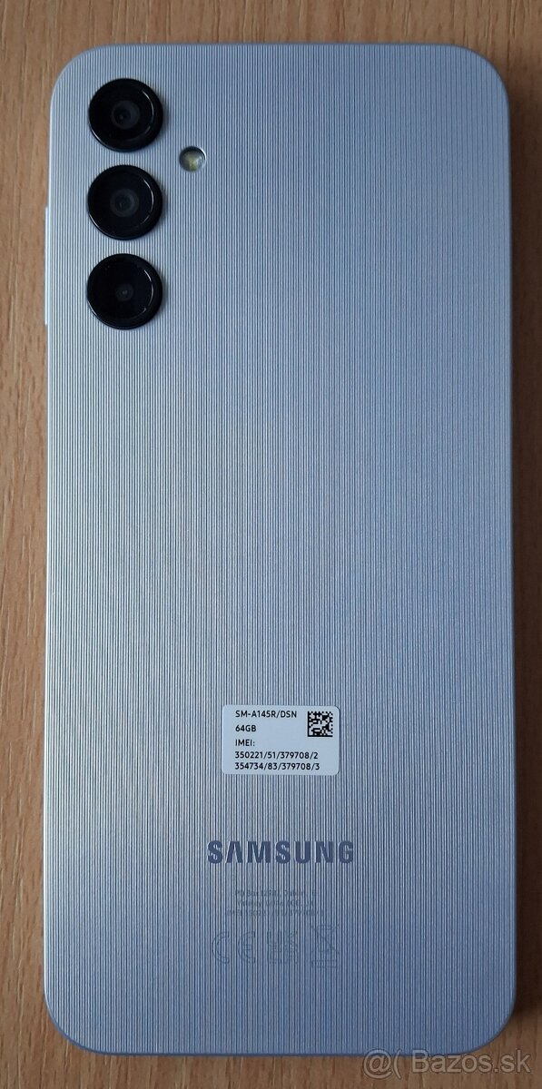Predám Samsung Galaxy A14 Silver, 4GB/64GB. - 4
