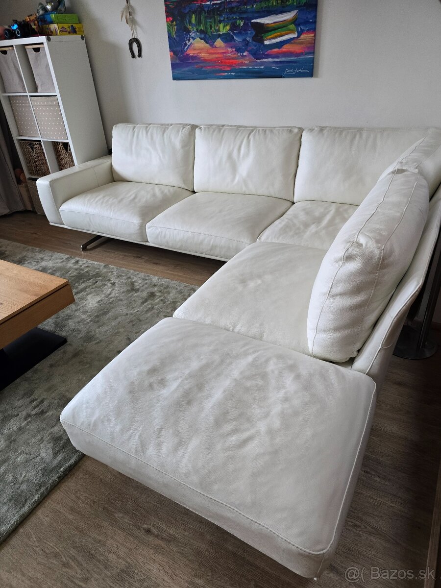 Kožená talianska sedačka - 4