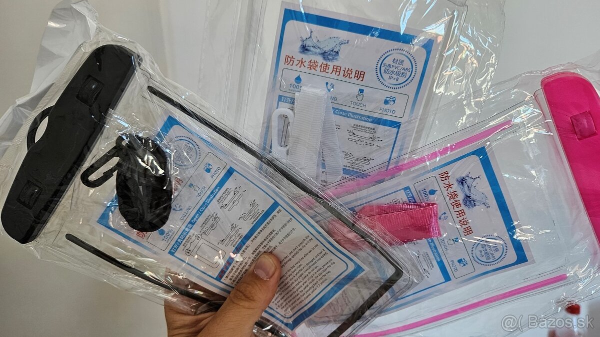 Vodeodolný obal na mobil - 4