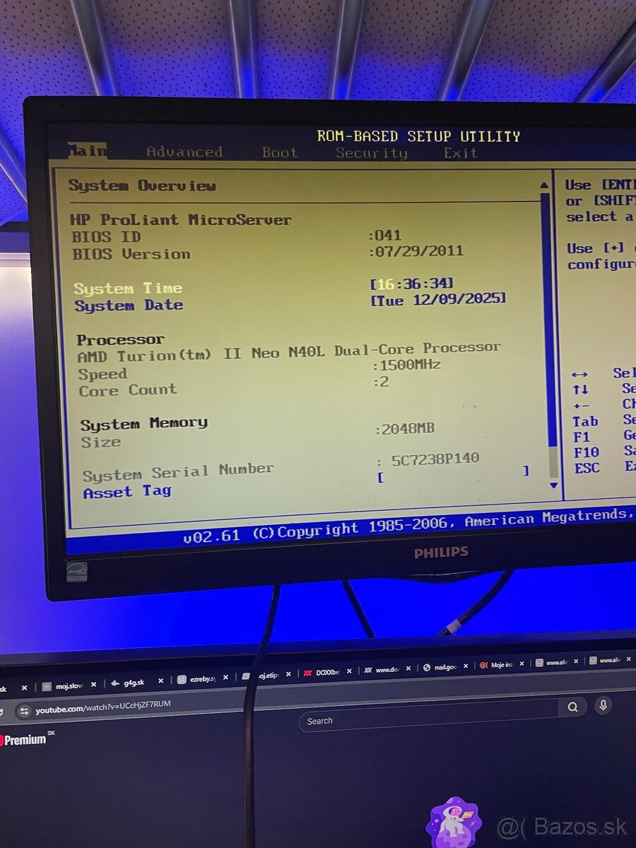 Mini server Hp ProLiant NAS - 4