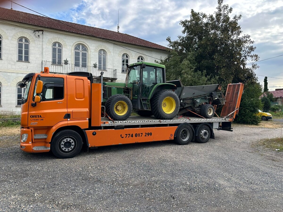 Přeprava strojů, vozidel, plošin, zemědělské techniky - 4