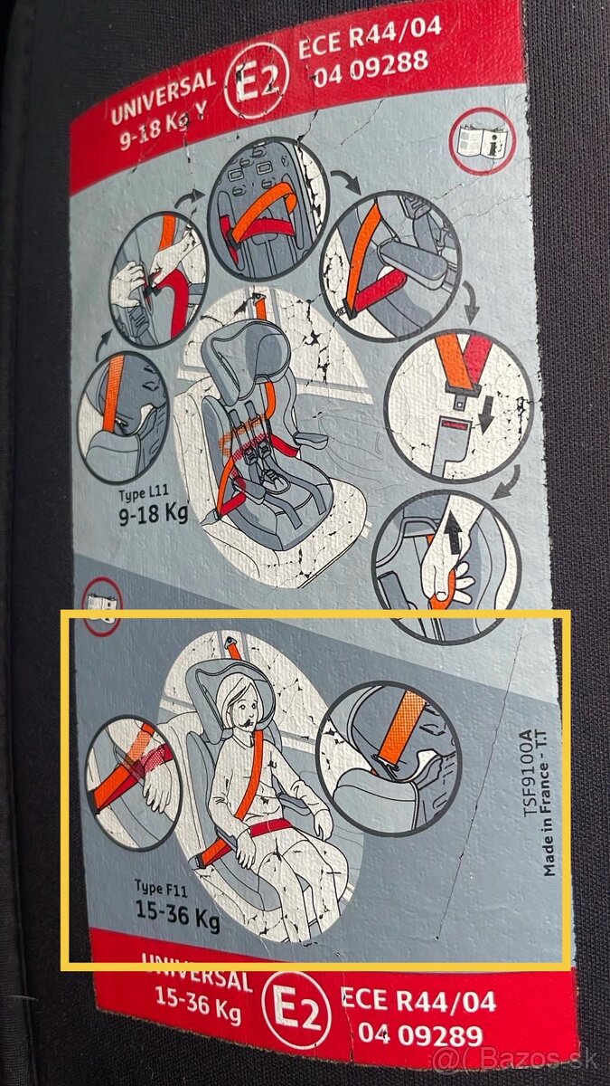 Detská autosedačka Ferrari - 4