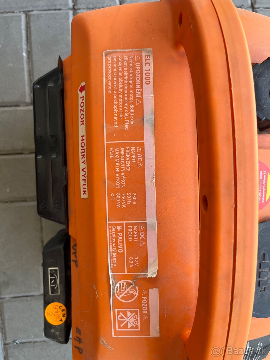Benzinovy generator elektrocentrala Tuson elc1000 - 4