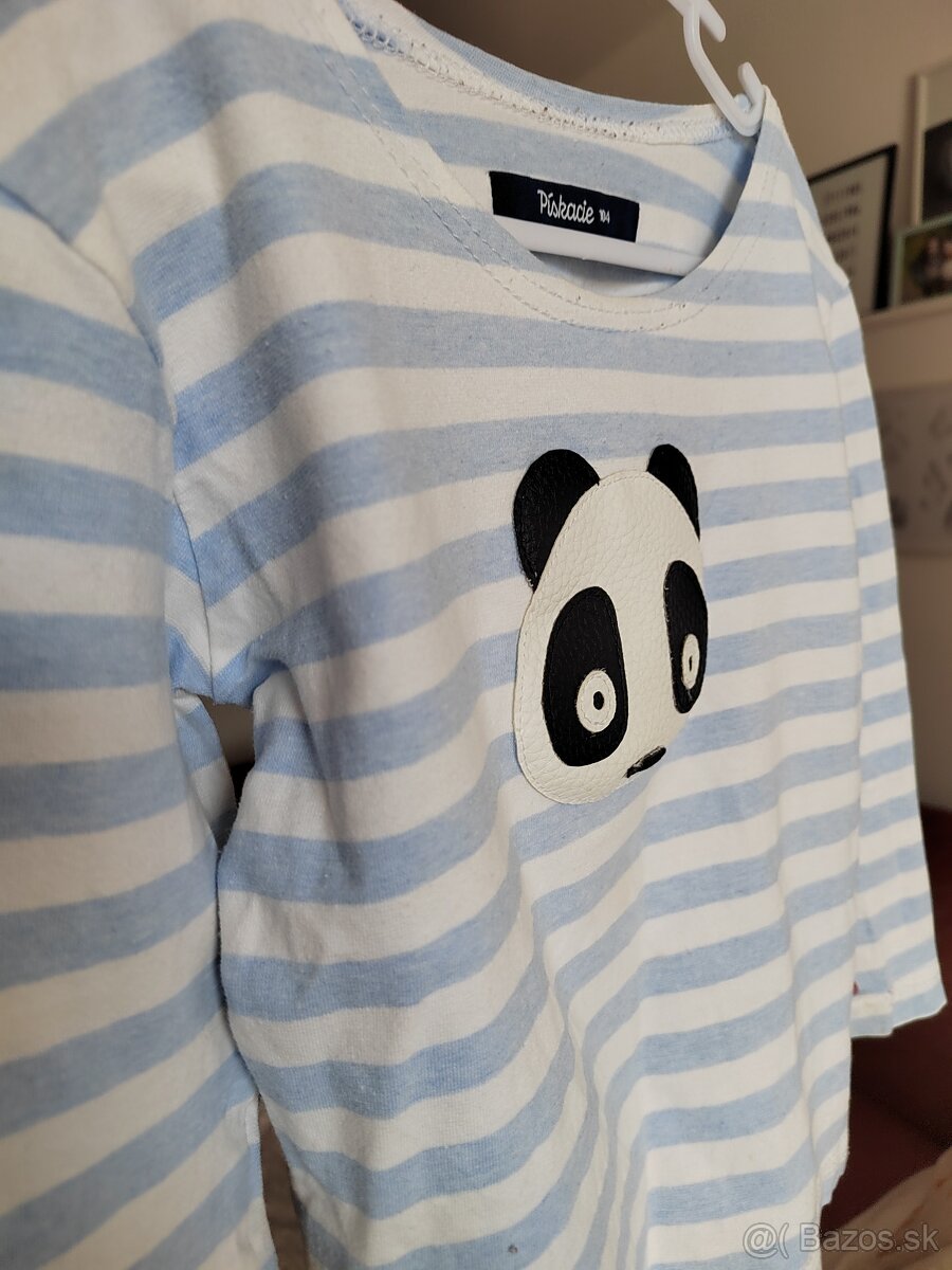 Tričko PÍSKACIE - panda v.104 - - 4
