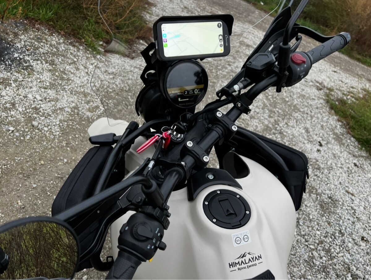 Royal Enfield Himalayan 450 po zabehu, s prislusenstvom - 4