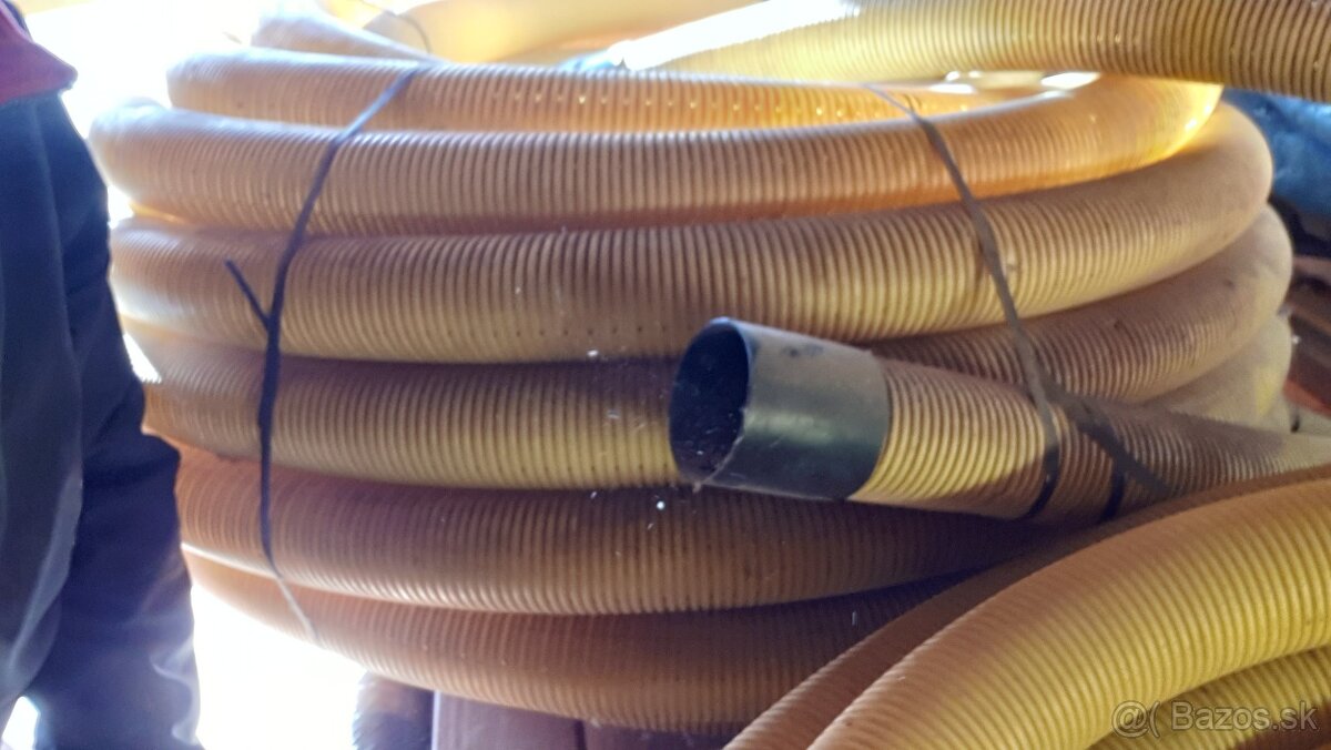 Drenážna rúra žltá 80mm - 4