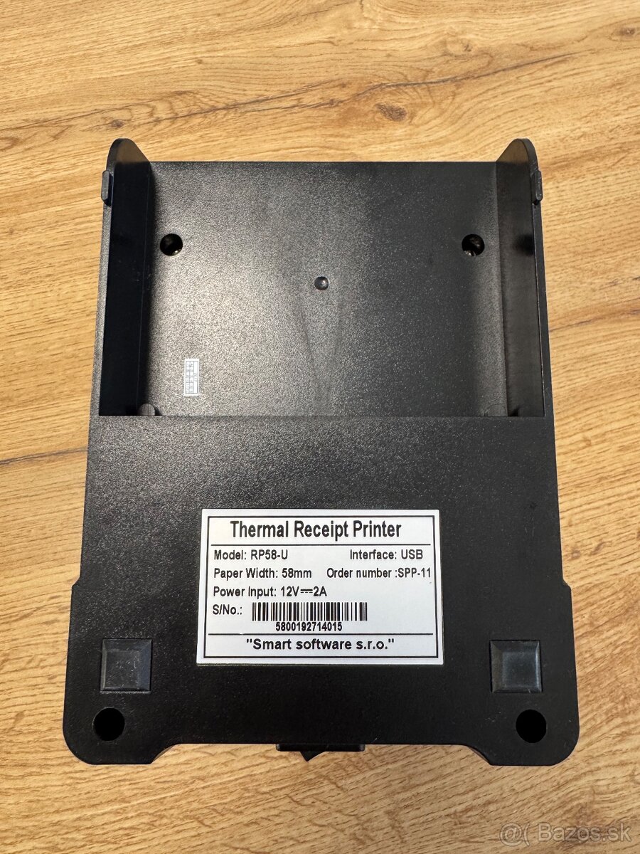 Termotlačiaren- pokladničný doklad - 4