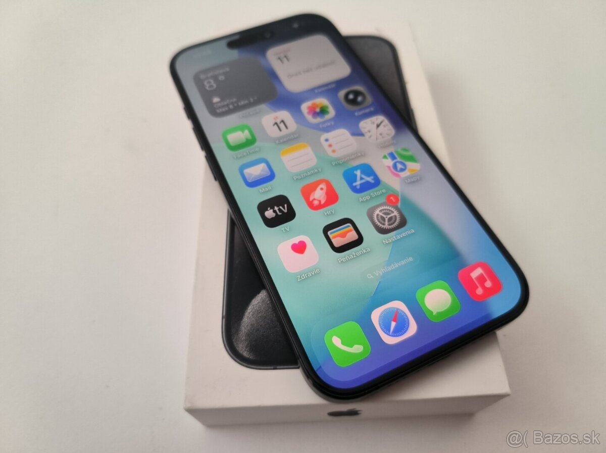 apple iphone 15 PRO MAX 256gb Black Titanium / Batéria 86% - 4