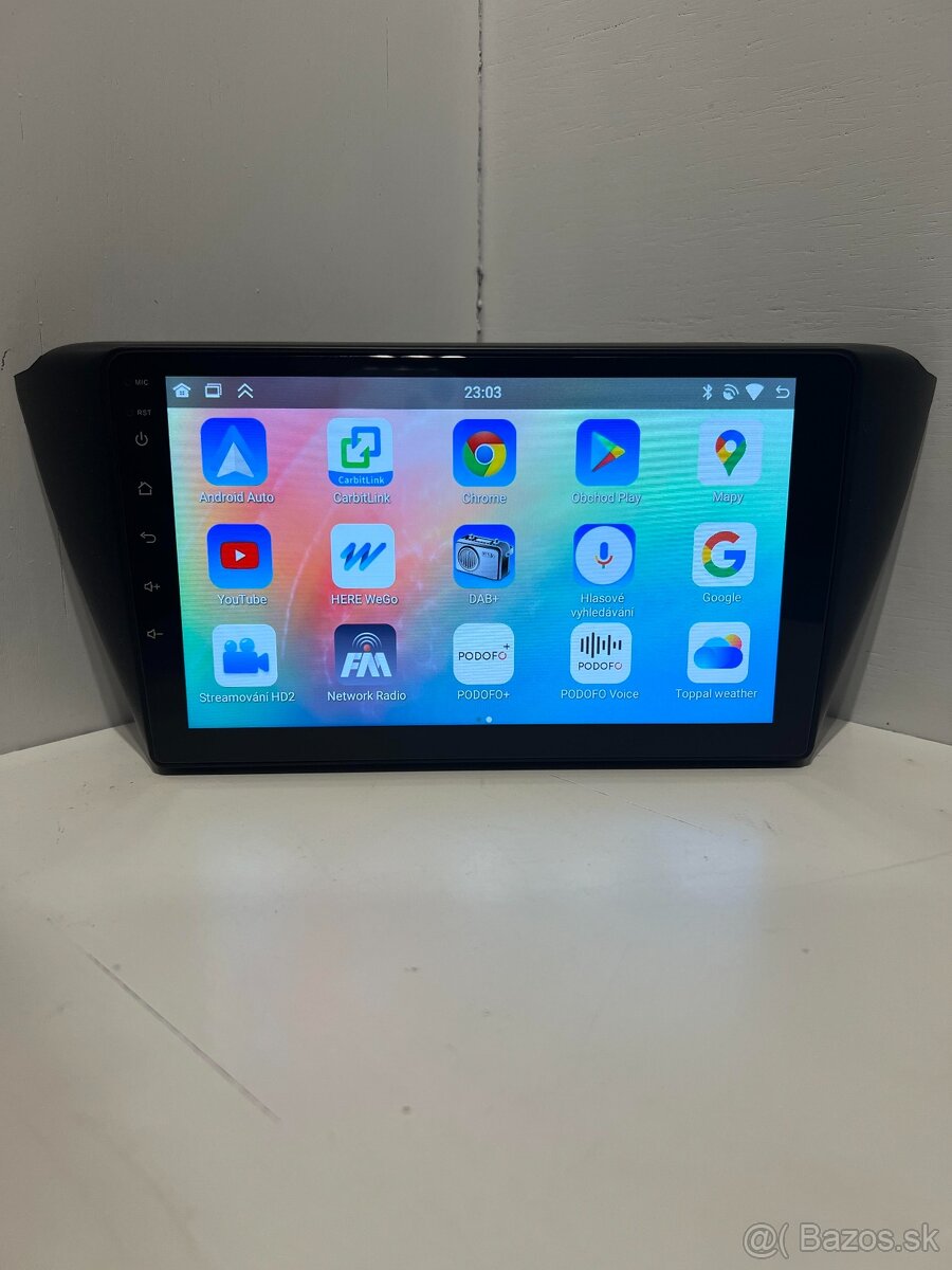NOVINKA Fabia 3 2din autorádio 9´ Škoda - 4