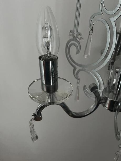 💡 Moderný Chrómový Luster s Akrylovými Kryštálmi 💥 - 4