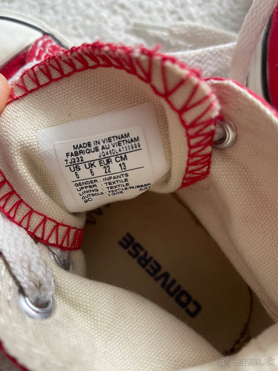 Tenisky converse cervene - 4