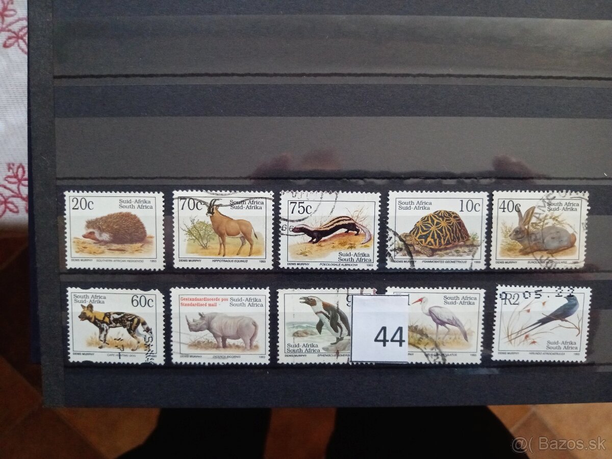 Poštové známky č.473 - AFRIKA III. - 20 sérií - 4