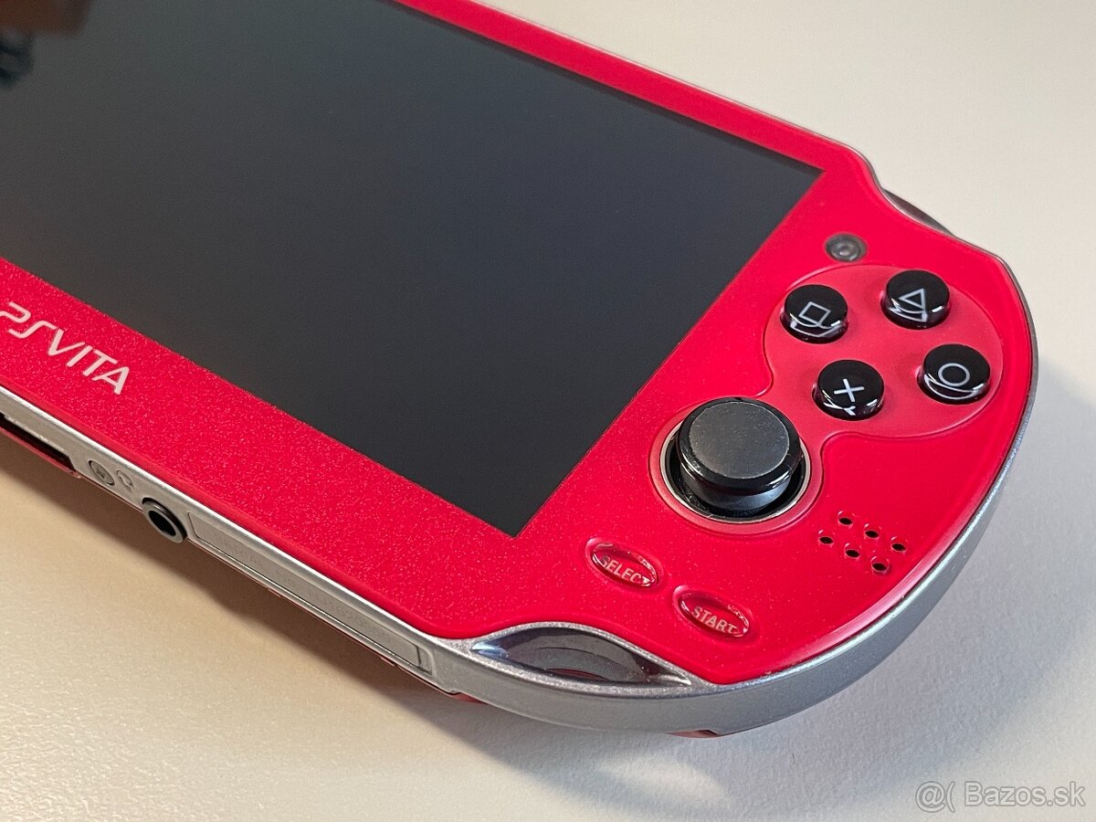 PS Vita Cosmic Red OLED 256 GB 5000 hier - TOP STAV - 4