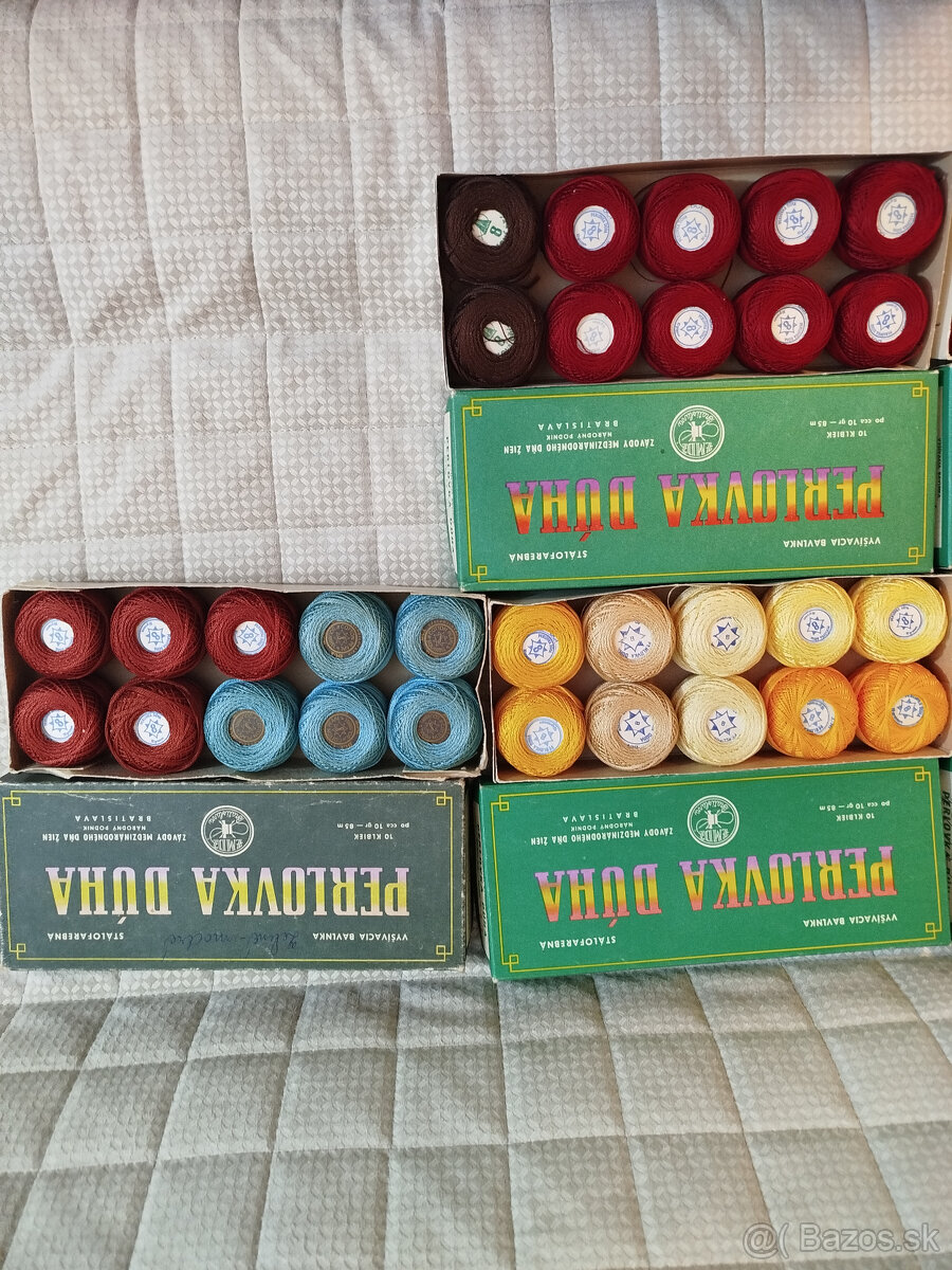 Bavlnky na vyšívanie 3 - 4