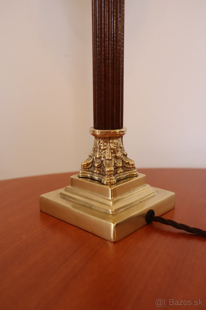 Starožitná stolová lampa. - 4