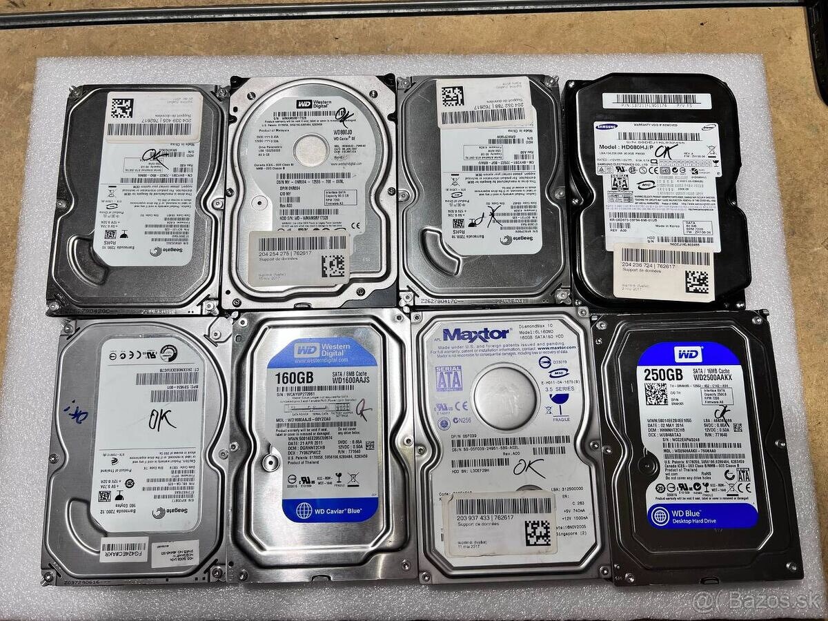 160gb 80gb HDD 3,5 SATA harddisk vhodný do počítača. - 4