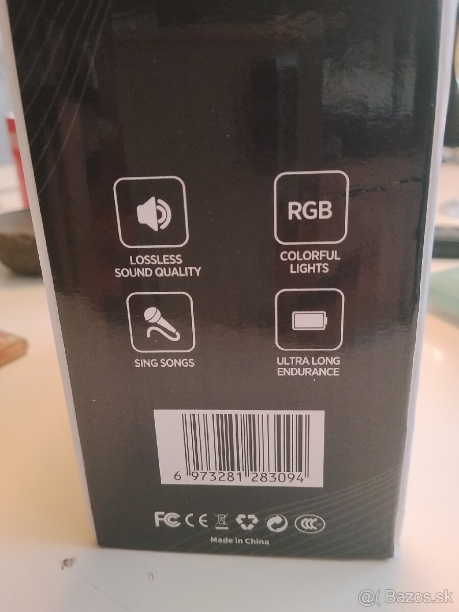 Karaoke bluetooth reproduktor Set - 4