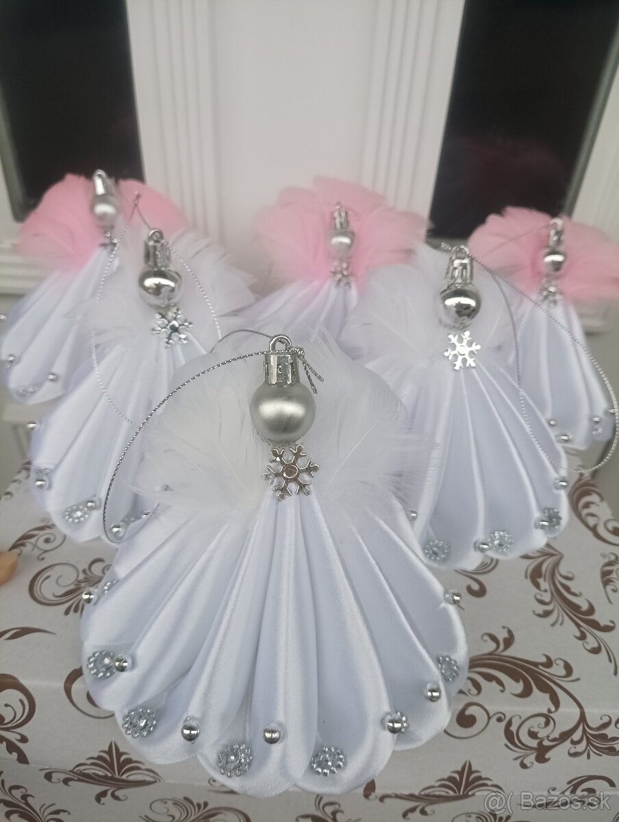 Vianočné anjele biele - 4
