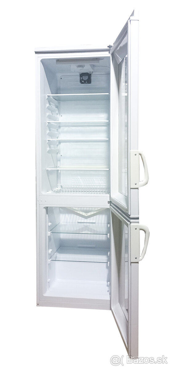 Presklená chladnička BEKO 270 litrov biela - 4