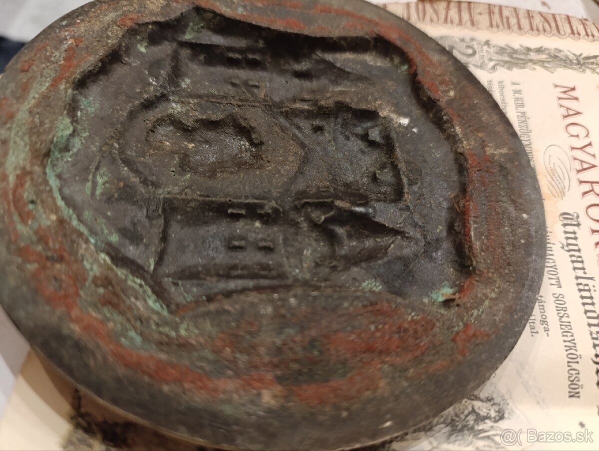 Starý bronzový odliatok (1900–1950) - 4