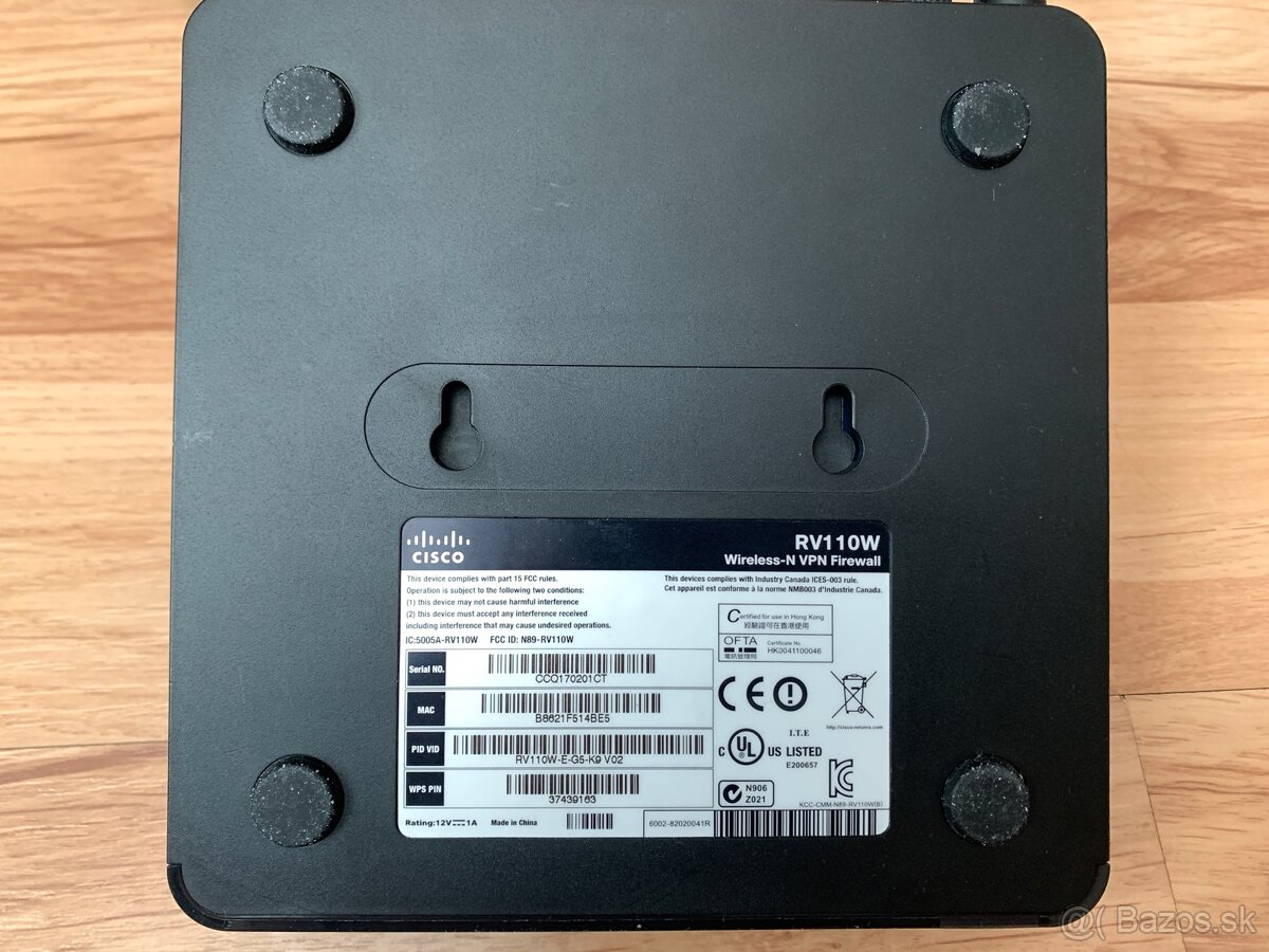 Cisco router RV110W - 4