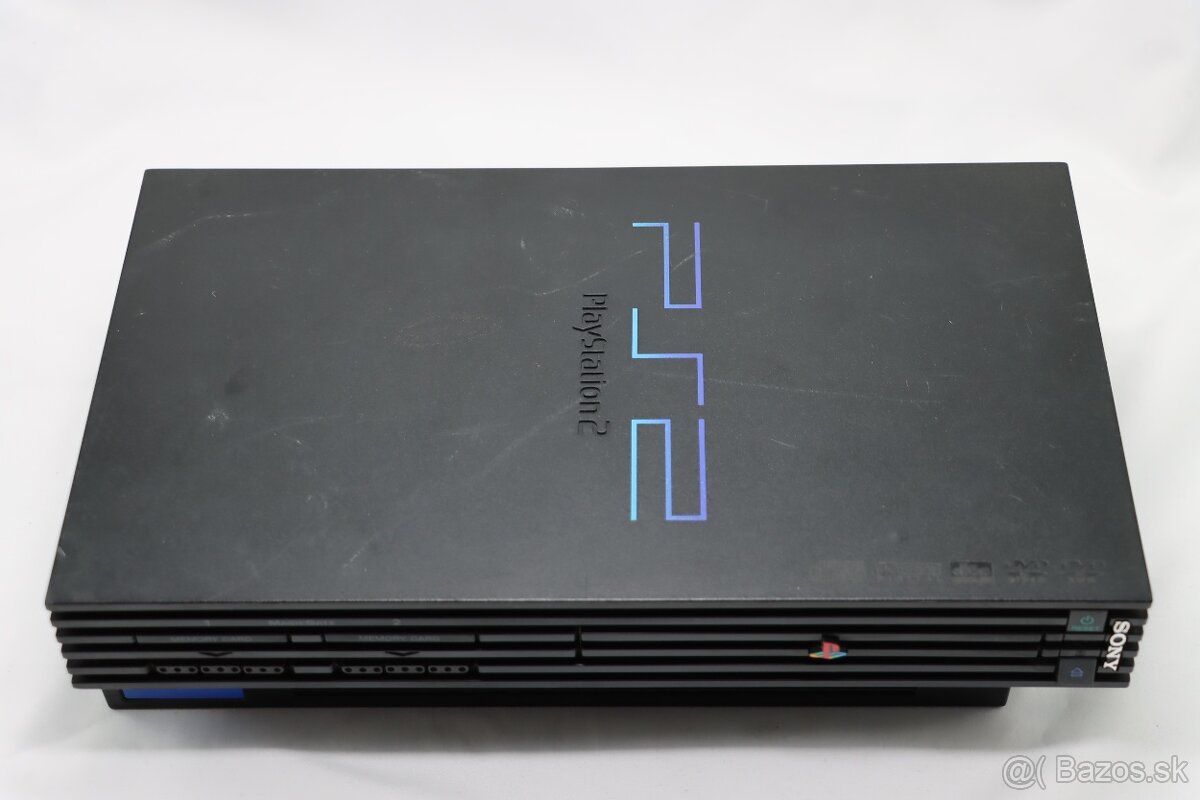 PS2 FAT SCPH-50004 + FMCB 1.8 karta + káble - 4