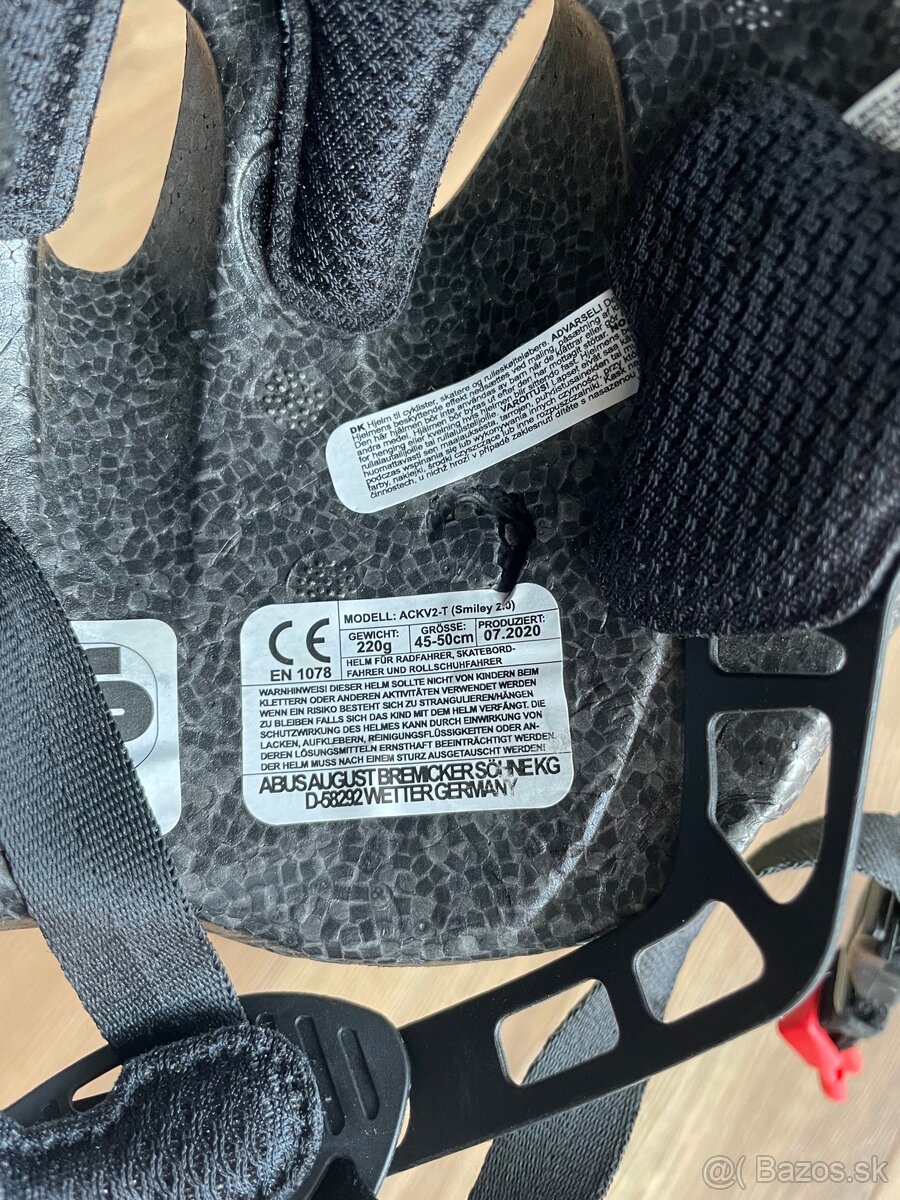 Detská prilba abus smiley 2.0 veľ. 45-50cm - 4