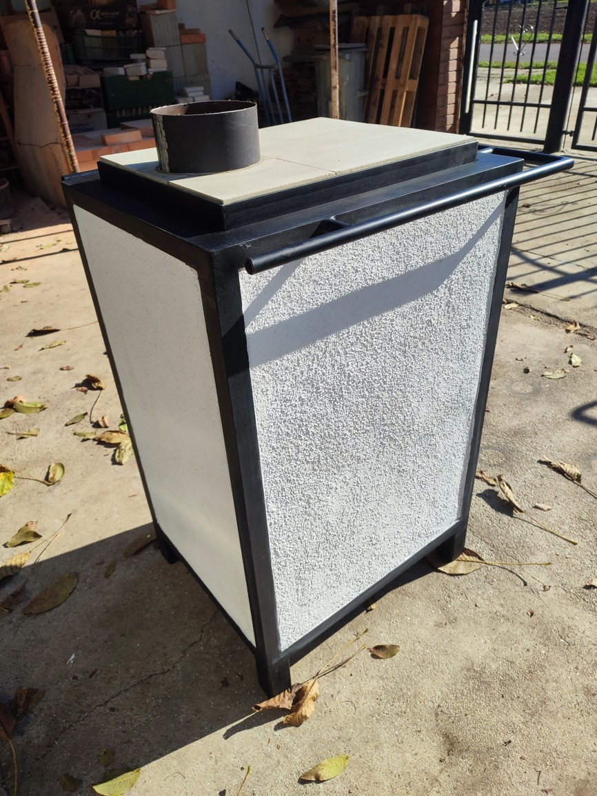 Tehlová pec, kachle, krb. - 4