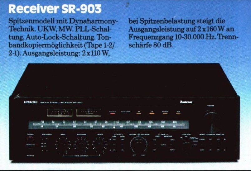 Hitachi SR-903 Dynaharmony Top of line - 4