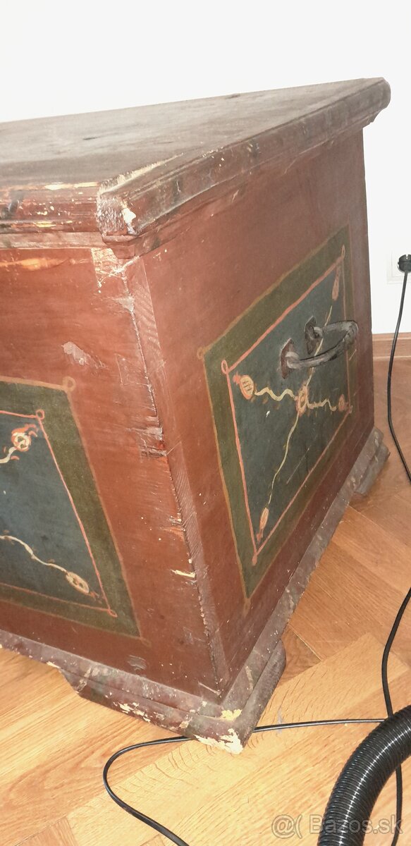 Malovaná truhlica Liptov - 4