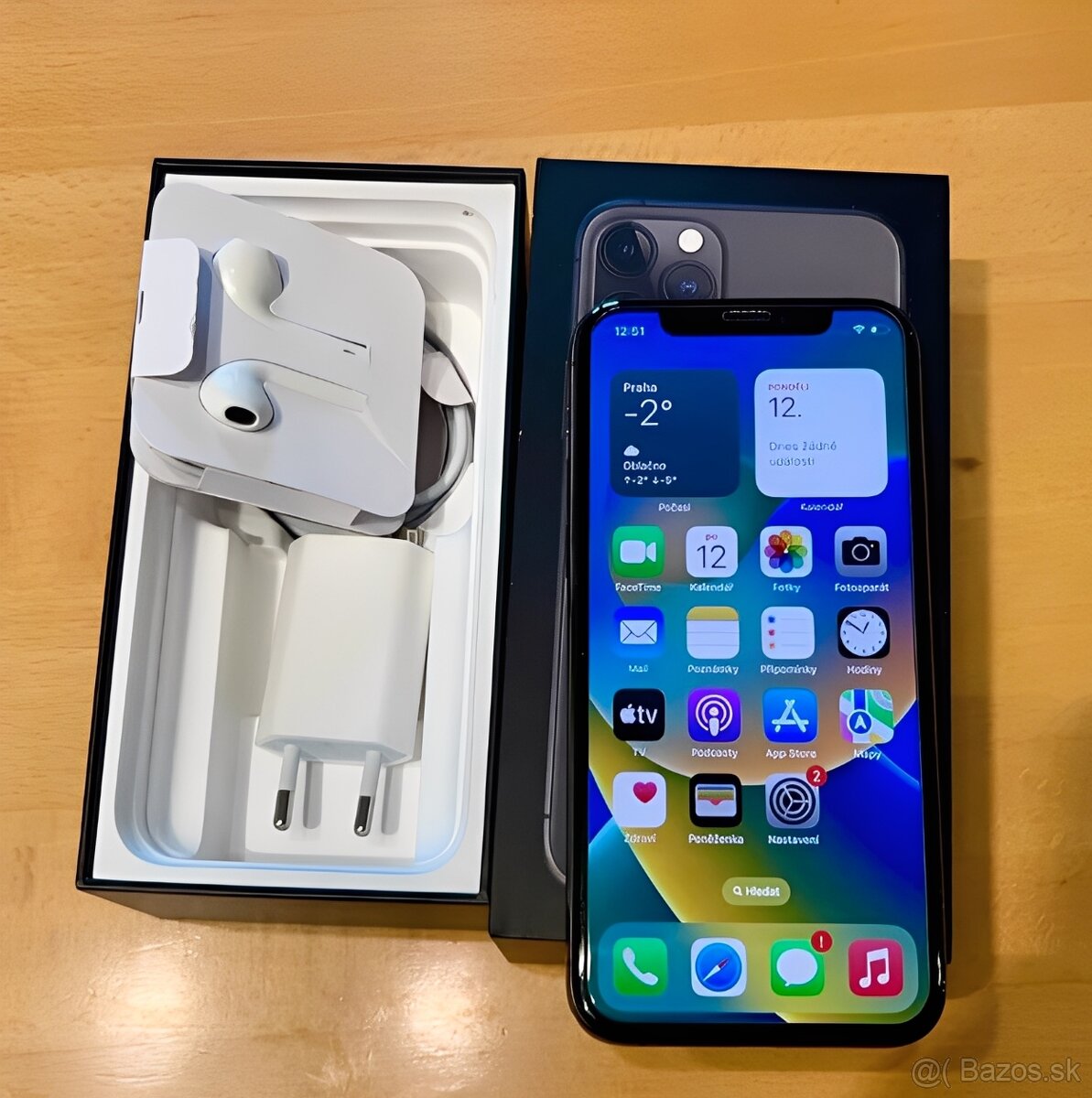 iPhone 11 Pro Max Šedá BATERIE 100% TOP - 4