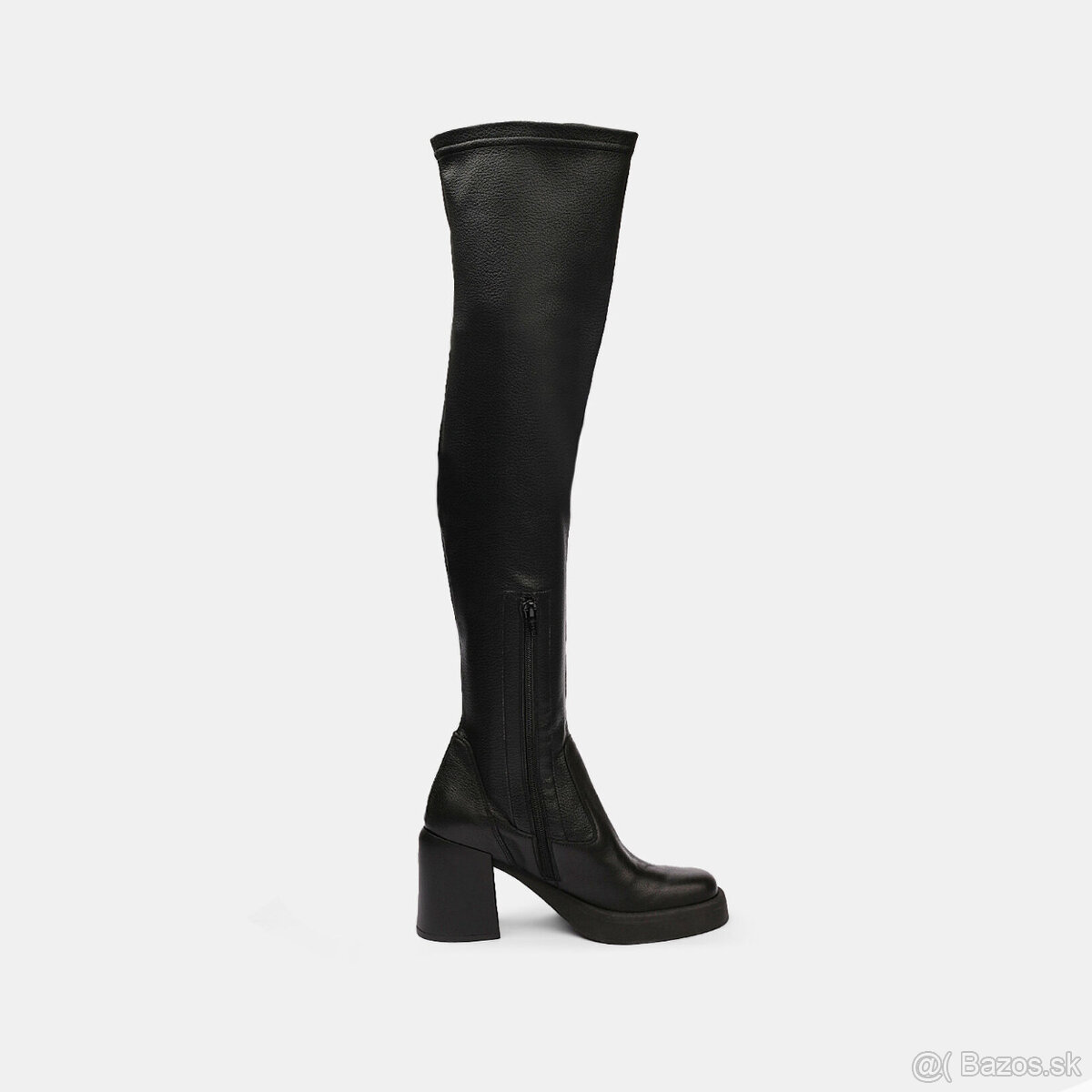 Kožené čižmy BAŤA nad kolená v.40 - NOVÉ - 4