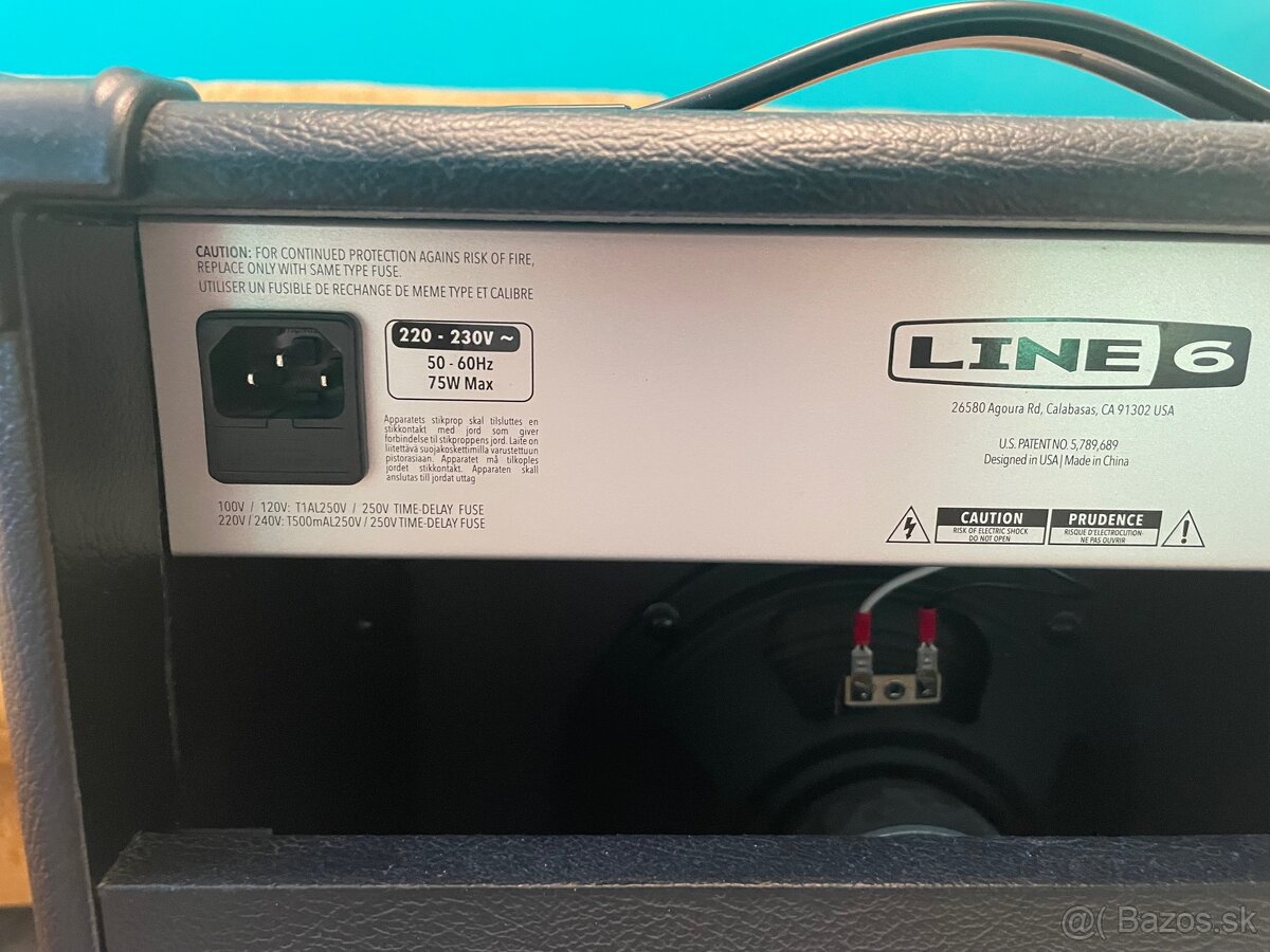 Gitarove kombo Line6 Spider classic 15 - 4