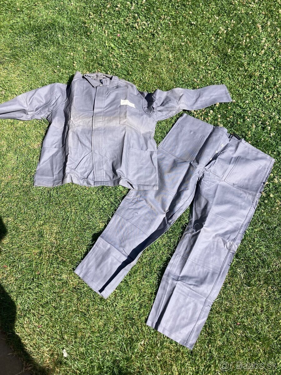 Montérky, nové, slovenská výroba - veľkosť 58, 60,62 - 4