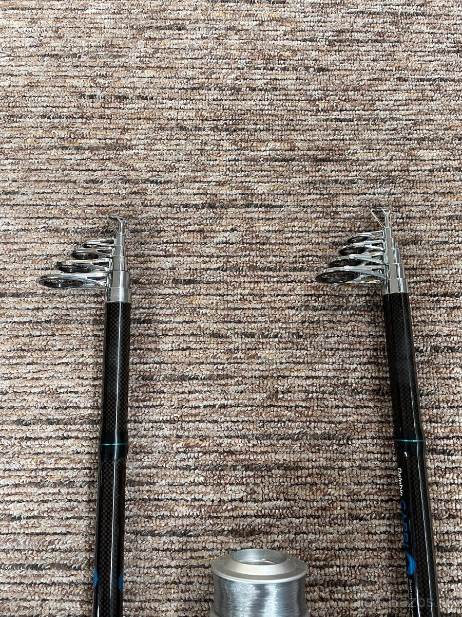 Teleskopické udice-navijaky-puzdro - 4