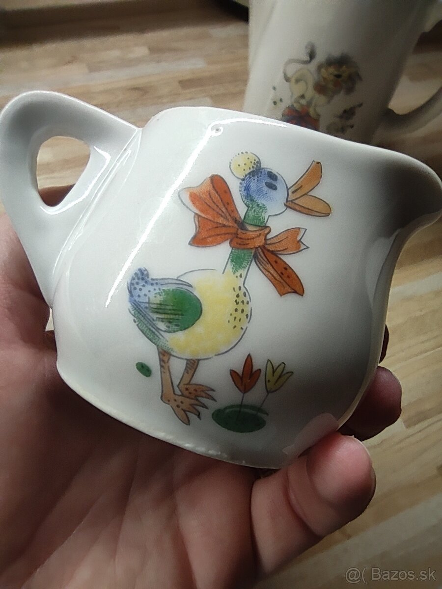 Retro detsky porcelan Czechoslovakia - 4