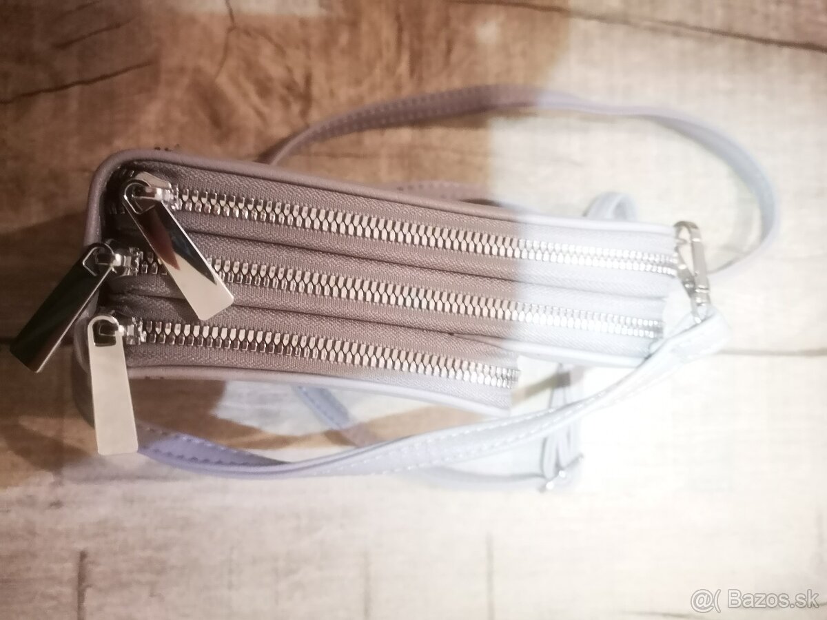 Sivá kabelka/kapsa cez rameno - 4