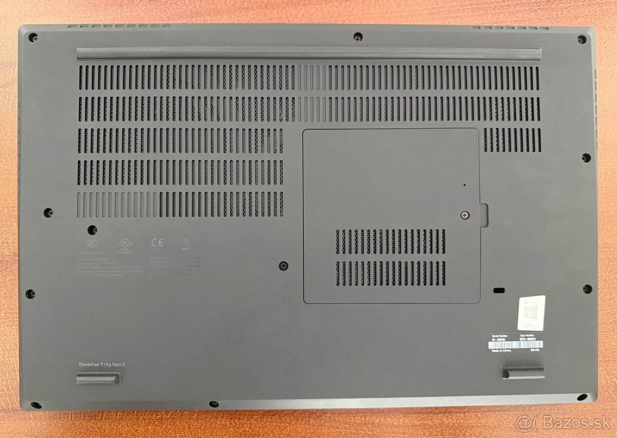 Lenovo ThinkPad T15g gen2, GeForce RTX 3070, 32GB, 1,5TB - 4