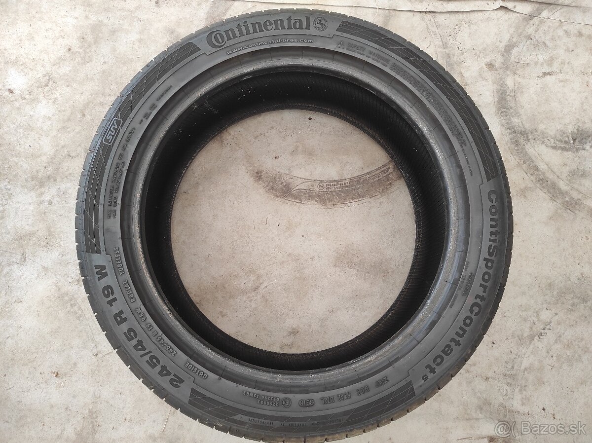 Letné pneu 245/45 R19 Continental 2ks - 4