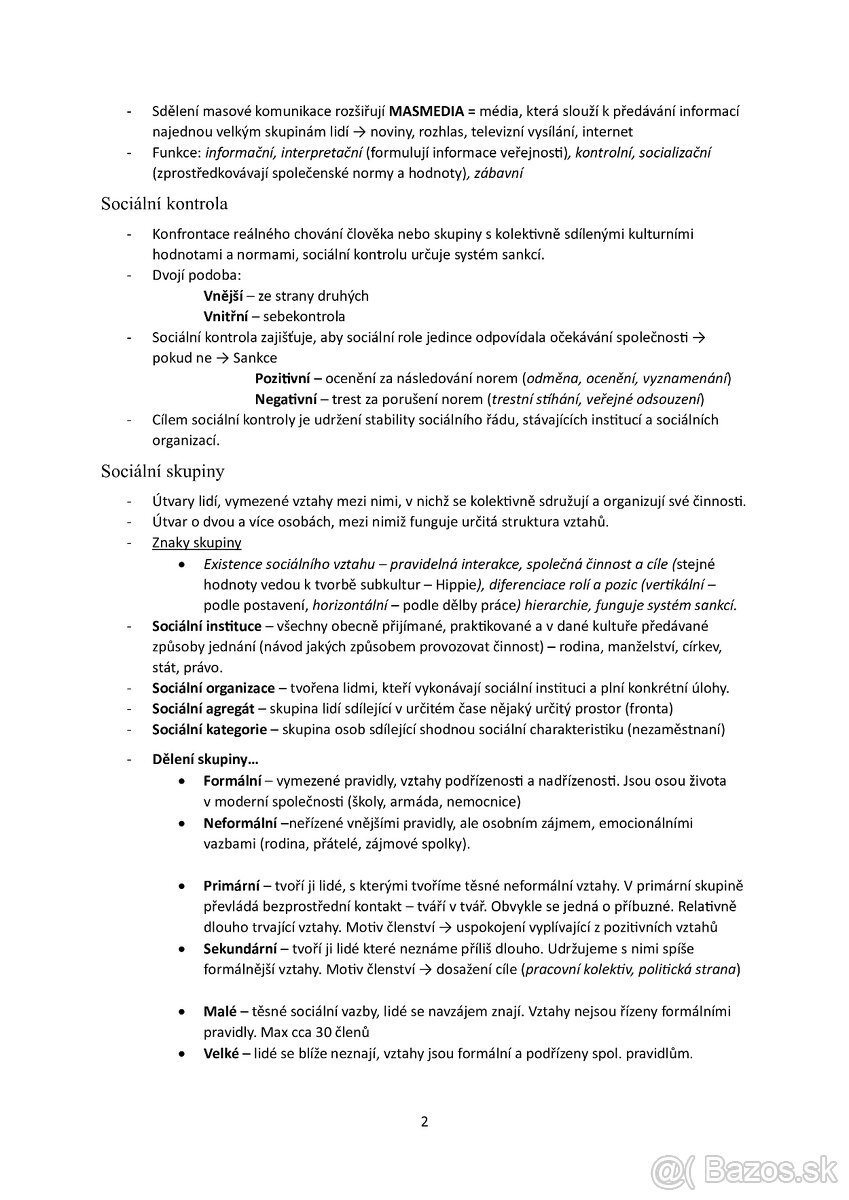 Maturitné témy z OSZ/ ZSV (ústna skúška) - 4