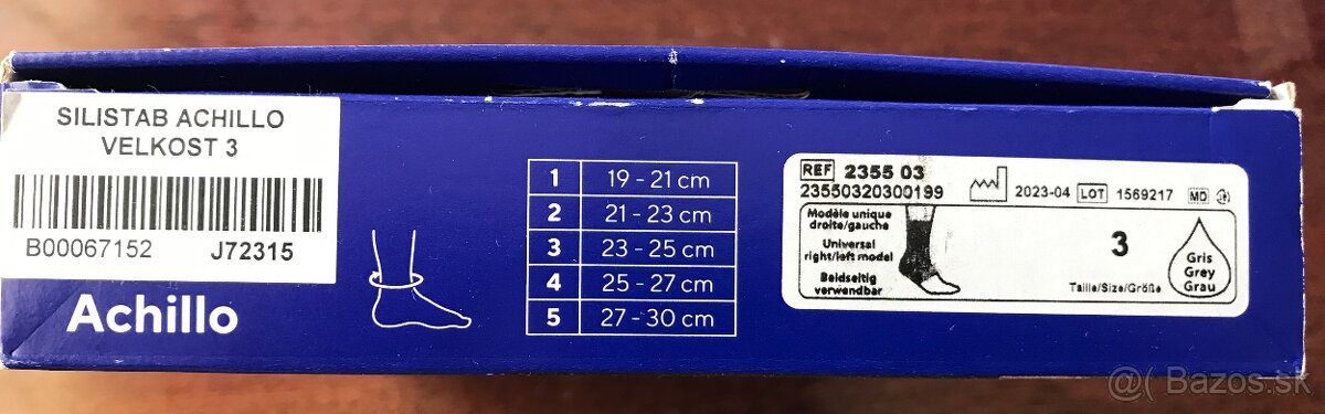 Ortéza, Členková bandáž, Thuasne, Silistab Achillo - 4