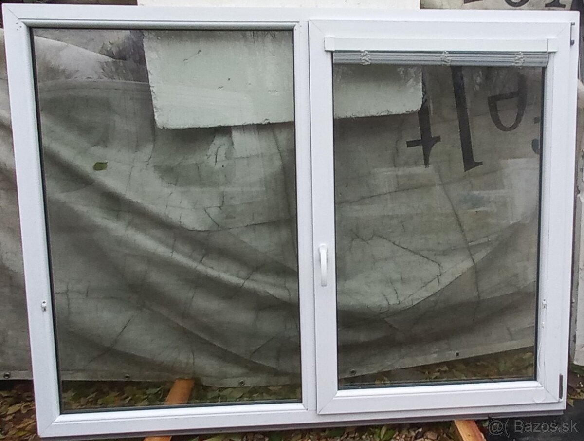 Predám použite dvojkrídl.okna 205x139 3sklo 205x152 ,118x145 - 4
