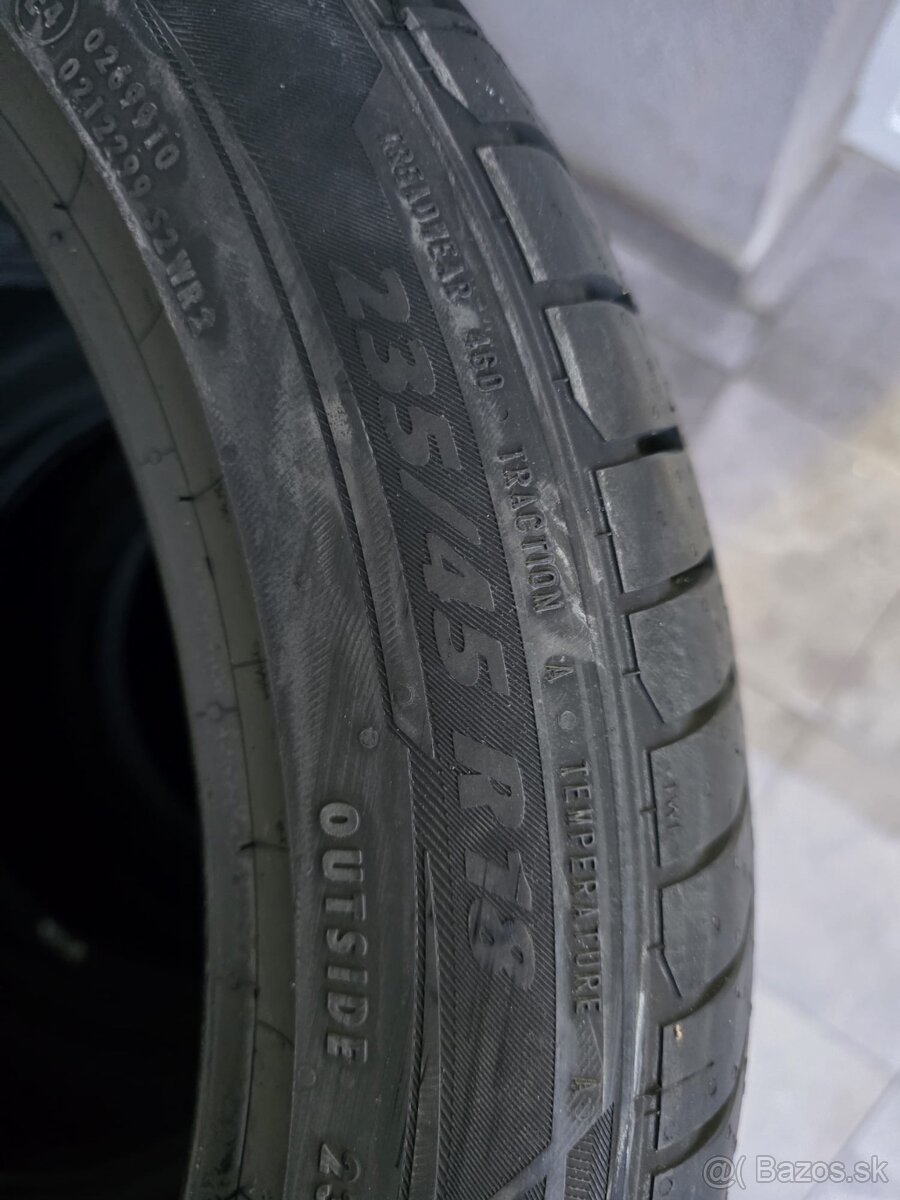 Letne pneumatiky 235/45 r 18 - 4