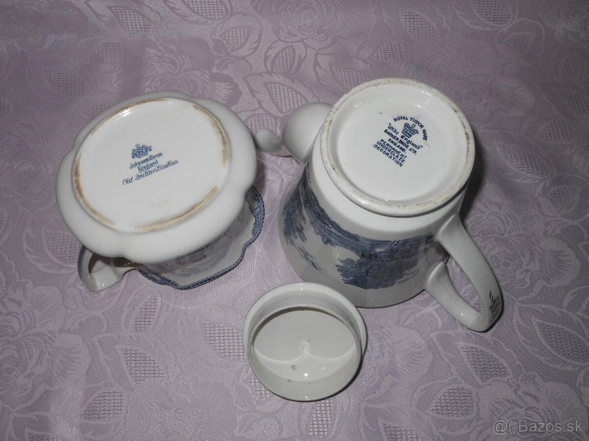 anglicky porcelan-cajnik,krcah,cukornicka.. - 4