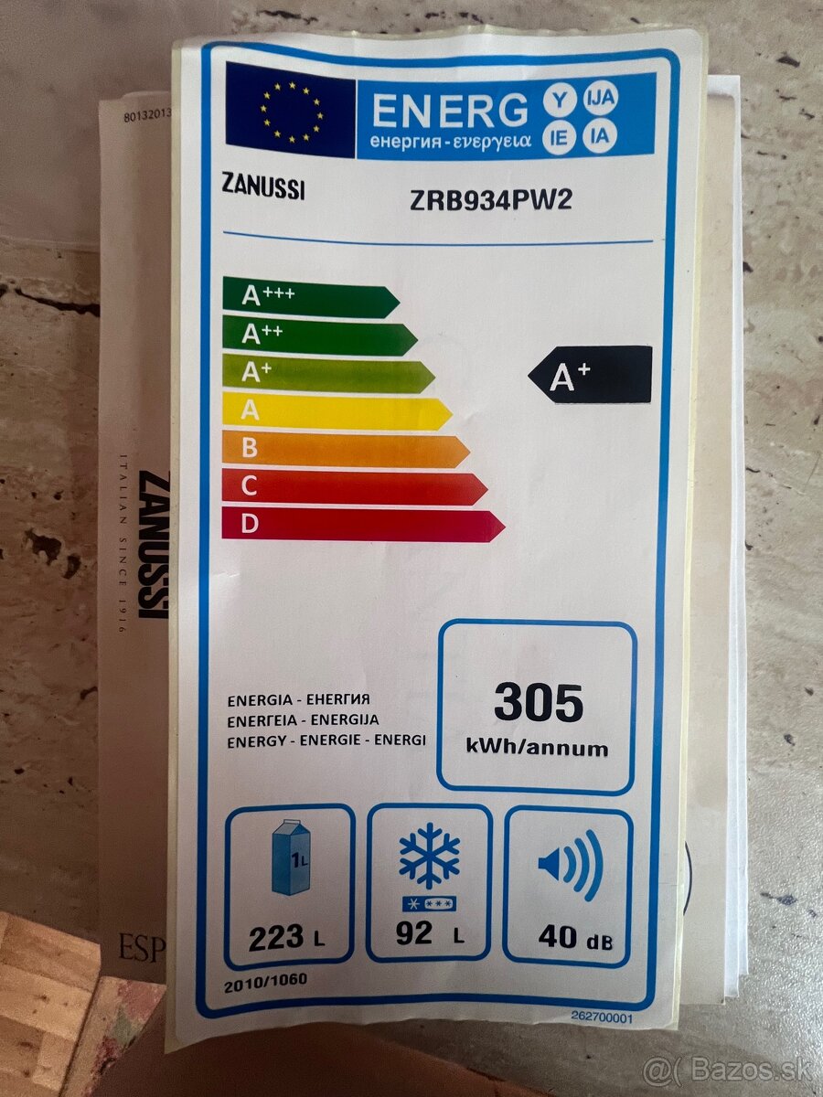 Zanussi chladnička - 4