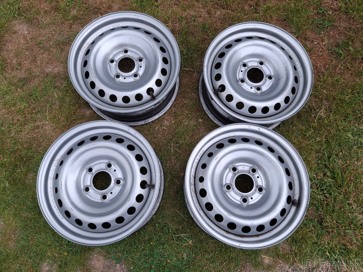 15" plechy 5x114,3 na Renault + TPMS - 4