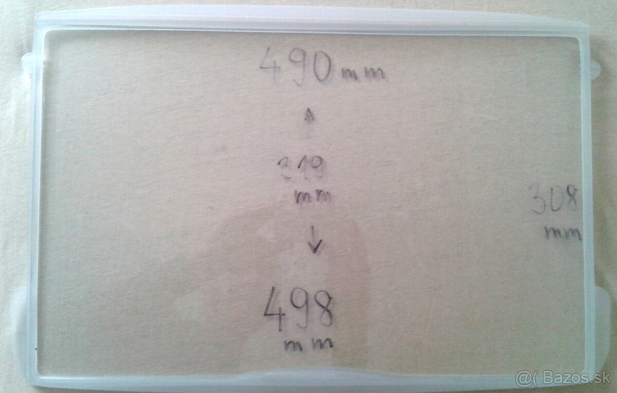 Sklenené police do chladničiek Indesit a Whirlpool - 4